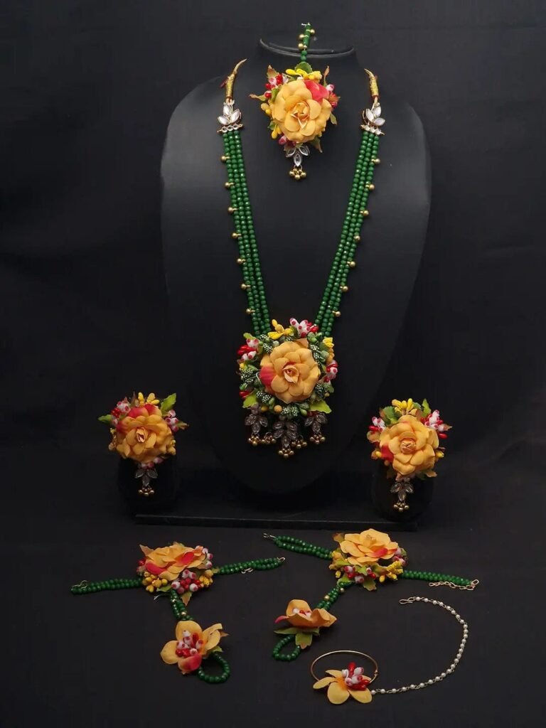 Flower Bridal Set
