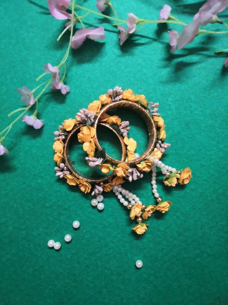 Paper Flower Bangles