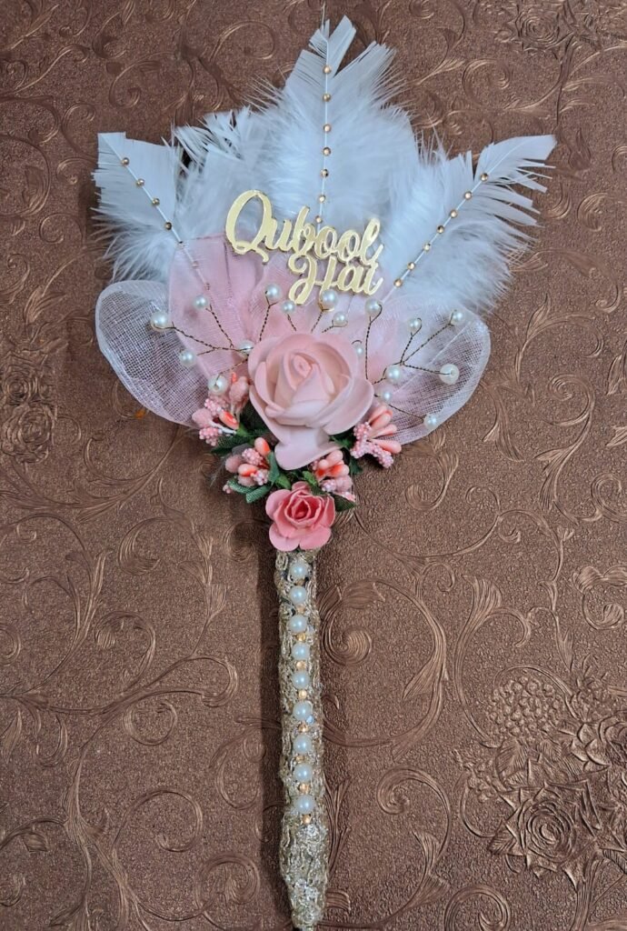 Nikkah Pen Pink & White